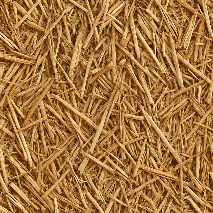 Industrial Straw seamless PBR texture preview