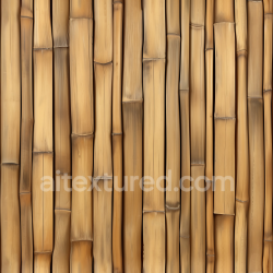 seamless Seamless 3D Bamboo Wood PBR Texture with Vertical Natural Stalks texture 8k free download PBR