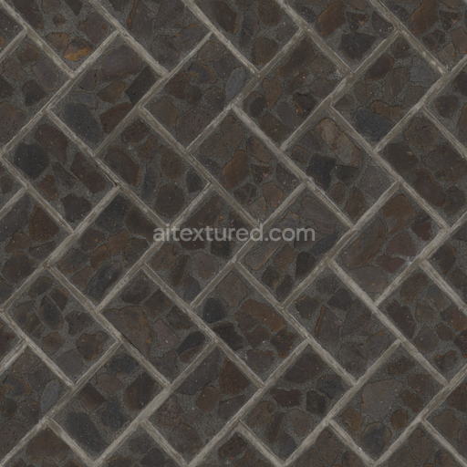 Rocks Exterior Damaged — Floor Concrete Rocks Concrete Rocks Exterior — PBR seamless 3D texture