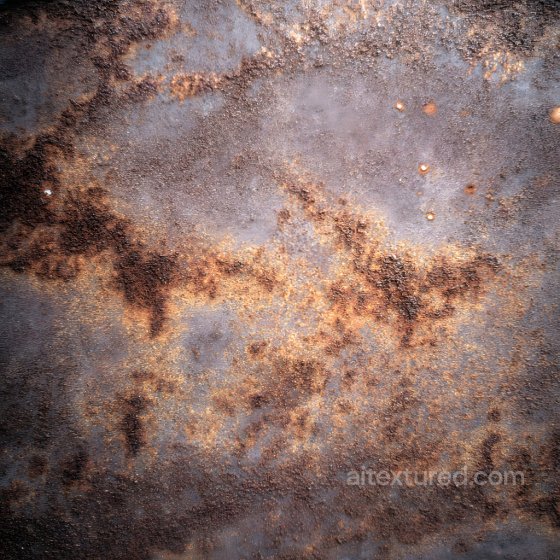 Rusted Metal PBR Texture Featuring Holes and Corrosion Detail Rust texture preview