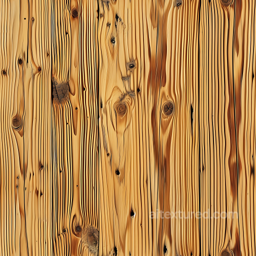 Burnt Pine Wood Planks PBR Texture with Distinct Knots and Grain seamless Wood PBR texture