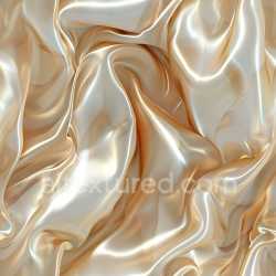 seamless Seamless 3D PBR Texture of Glossy Satin Fabric with Light Cream and Champagne Highlights texture 8k free download PBR