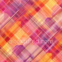 seamless Seamless 3D PBR Texture of Bright Orange and Magenta Plaid Pattern texture 8k free download PBR