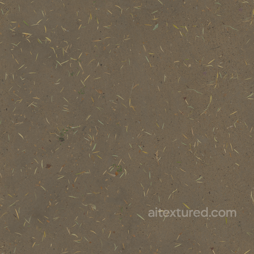 Sand Leaves Dirt seamless Sand-soil PBR texture