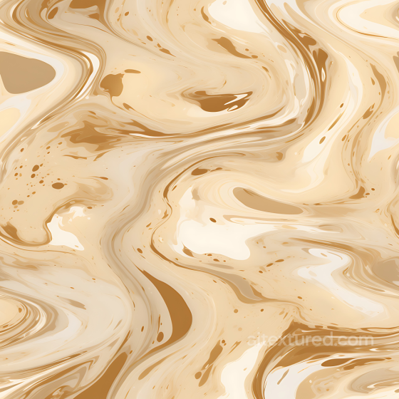 Brown and Cream Marble Swirls PBR Texture with Polished Stone Finish Marble texture preview