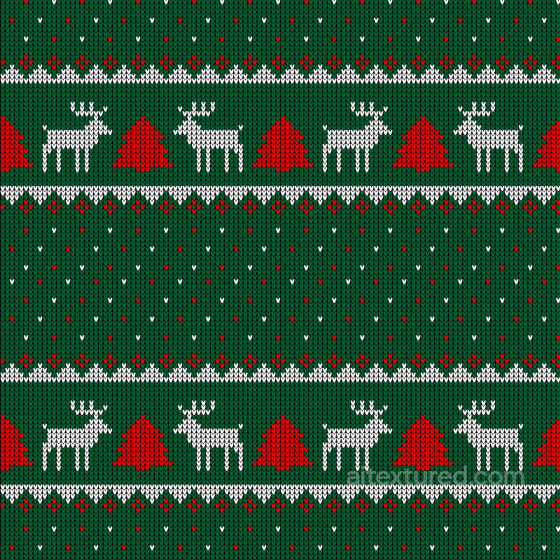 All Christmas Digital paper Texture of Christmas Knit Pattern with Reindeer and Trees All Christmas Digital paper texture preview