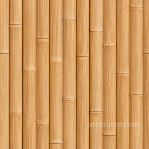Modern Bamboo Seamless Texture seamless Basic-materials PBR texture