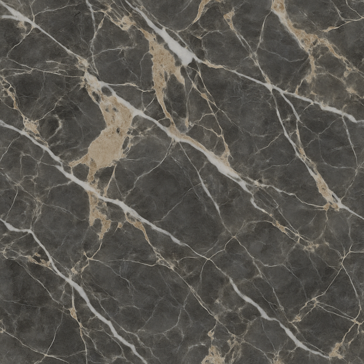 Stone - Polished Marble Mix Dark Gray Beige White Veining seamless PBR texture preview