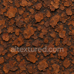 seamless Corroded Rust Flakes Seamless Texture texture 1024x1024 free download PBR