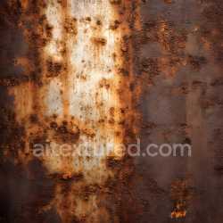 seamless Seamless 3D PBR Rusted Metal Texture with Cracked, Pitted Surface in Warm Brown Tones texture 8k free download PBR