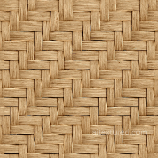Bamboo Woven Mat With Bamboo Fiber Detail And Bamboo Natural Beige Tint Bamboo Texture seamless Bamboo PBR texture