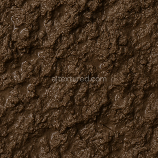 Detailed Wet Soil Texture Seamless 1024X1024