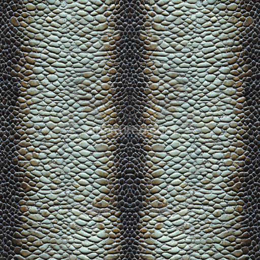 Seamless 3D Reptilian Skin PBR Texture Featuring Detailed Scales and Natural Color Variation