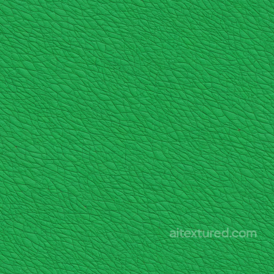 vibrant green pebbled leather PBR texture with fine grain and natural wrinkles Leather texture preview