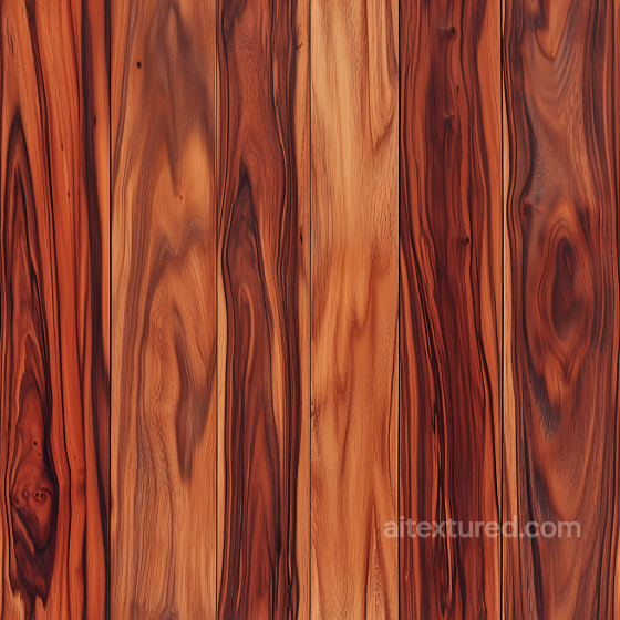 Rustic Redwood Wood Planks PBR Texture with Knotted Grain Wood texture preview