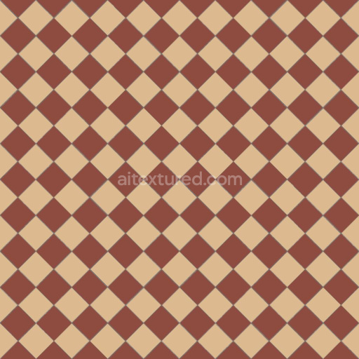 Square Brownish Ceramic Tiles | Free PBR