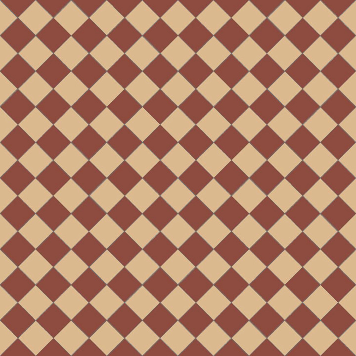 Square Brownish Ceramic Tiles seamless PBR texture preview