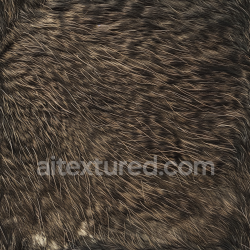 seamless Seamless 3D Brown Fur Leather PBR Texture with Realistic Hair Detail texture 8k free download PBR
