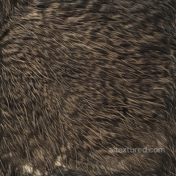 Brown Fur Leather PBR Texture with Realistic Hair Detail Leather texture preview