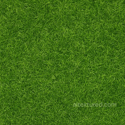 Photorealistic Green Lawn Texture seamless Grass PBR texture