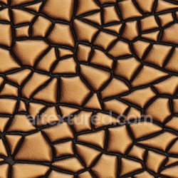 seamless Seamless 3D cracked bronze leather PBR texture with detailed grain and soft wrinkles texture 8k free download PBR