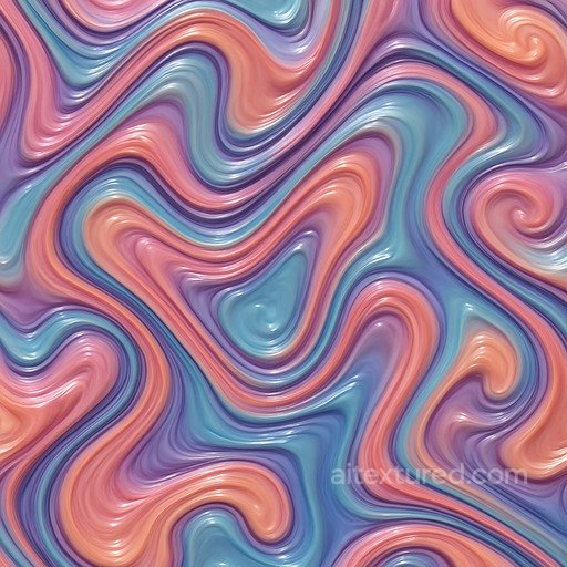 Decorative Glossy Paint Seamless Texture seamless Paint-coating PBR texture