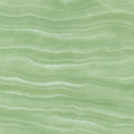 Seamless 3d texture pbr 8k green onyx layered with onyx striations and natural shine