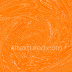 seamless Seamless 3D PBR Orange Swirl Watercolor Texture with Fluid Marbling texture 8k free download PBR