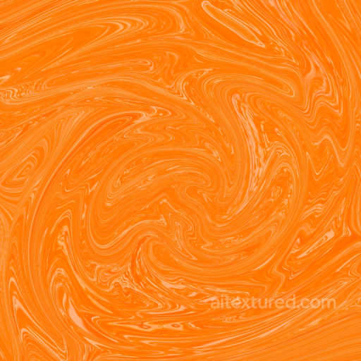 Orange Swirl Watercolor Texture with Fluid Marbling seamless Watercolor texture  PBR texture