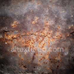 seamless Seamless 3D rusty cracked metal PBR texture with pits and erosion texture 8k free download PBR