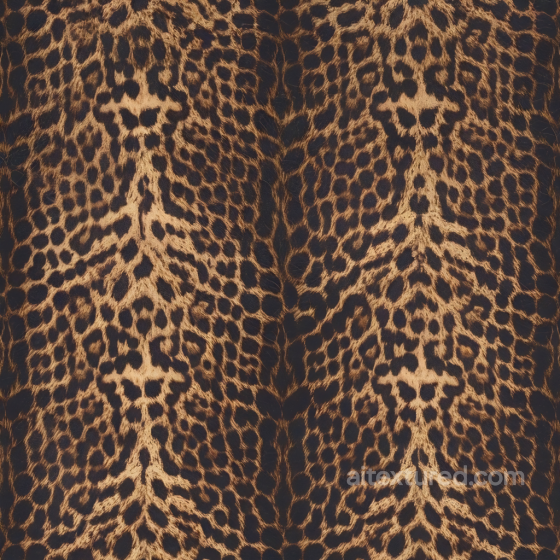 Leopard Print Fur Texture with Natural Brown and Black Pattern Leopard Print texture preview