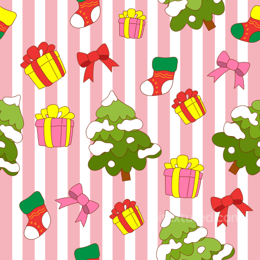 All Christmas Digital paper Texture of Christmas Digital Paper with Gifts and Trees on Pi… seamless All Christmas Digital paper PBR texture