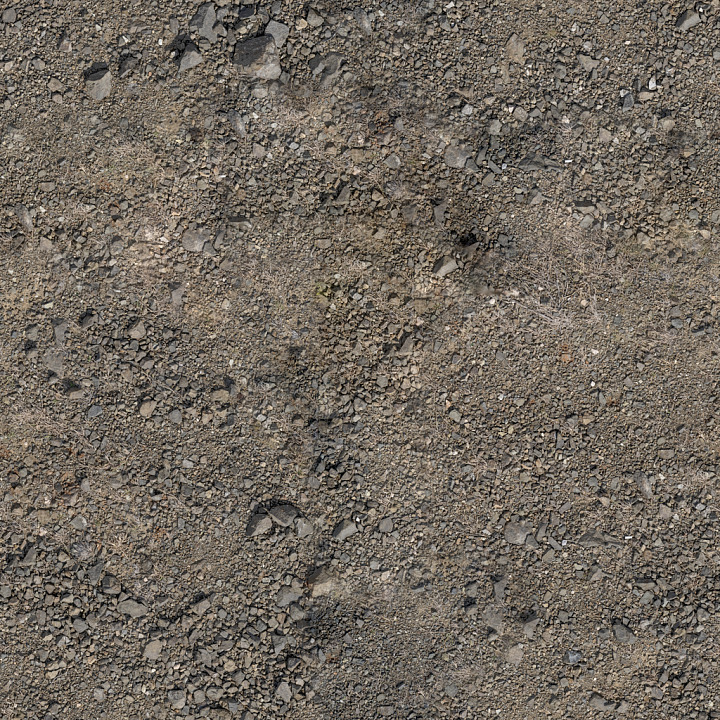 Rock Ground seamless PBR texture preview