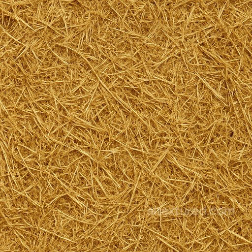 Golden Straw Bale Seamless Texture seamless Hay-straw PBR texture