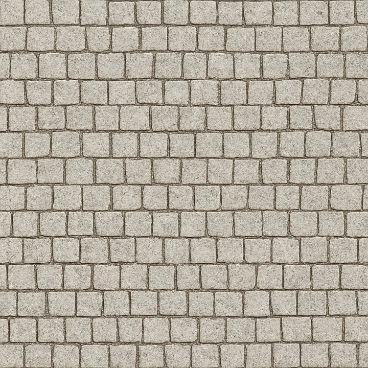 Stone - Small Stone Tiles Arranged Neatly Pedestrian Park Pathway seamless PBR texture preview