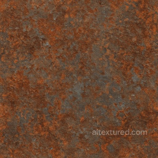 Oxidized Corroded Steel Seamless Texture seamless Rust PBR texture