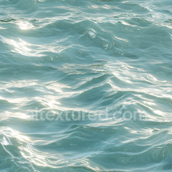 seamless Seamless 3D PBR Texture of Realistic Ocean Surface Water with Gentle Waves and Light Reflections texture 8k free download PBR