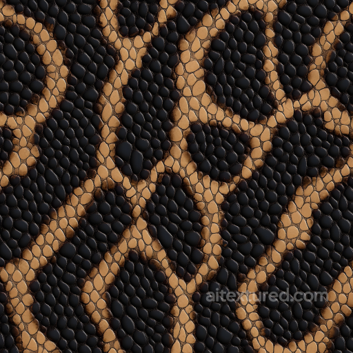 reptilian skin PBR texture featuring detailed scales and organic structure seamless Skin PBR texture