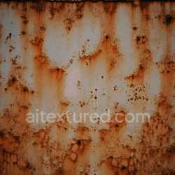seamless Seamless 3D Rusty Metal PBR Texture Featuring Corrosion Holes and Weathered Surface texture 8k free download PBR