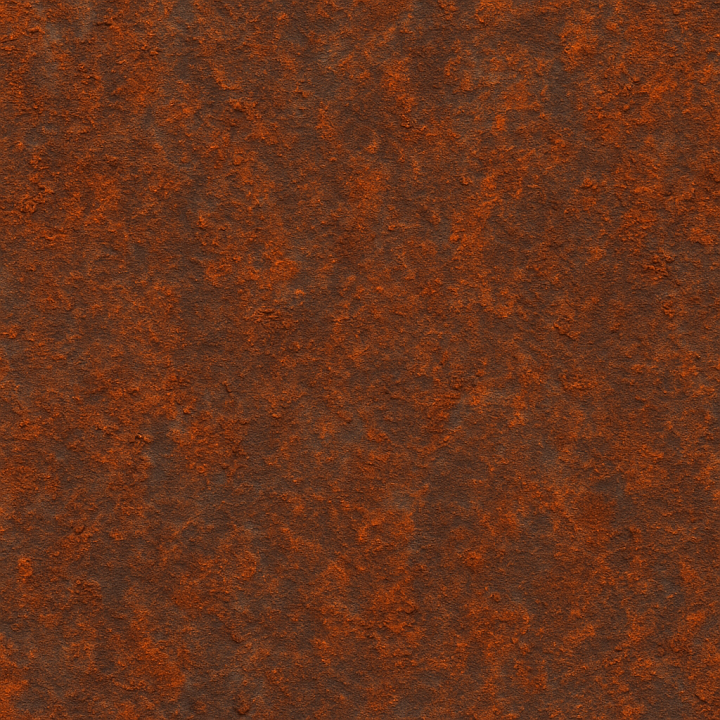 Rusty Oxidized Iron seamless PBR texture preview