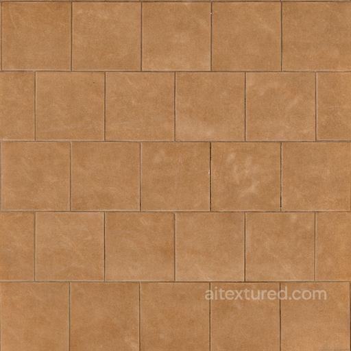 Patio Tiles - Tiles Ceramic Square Continuous Consistent Patio seamless Flooring PBR texture
