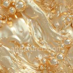 seamless Seamless 3D PBR Glossy Liquid Gold Texture Featuring Glossy Bubbly Surface texture 8k free download PBR