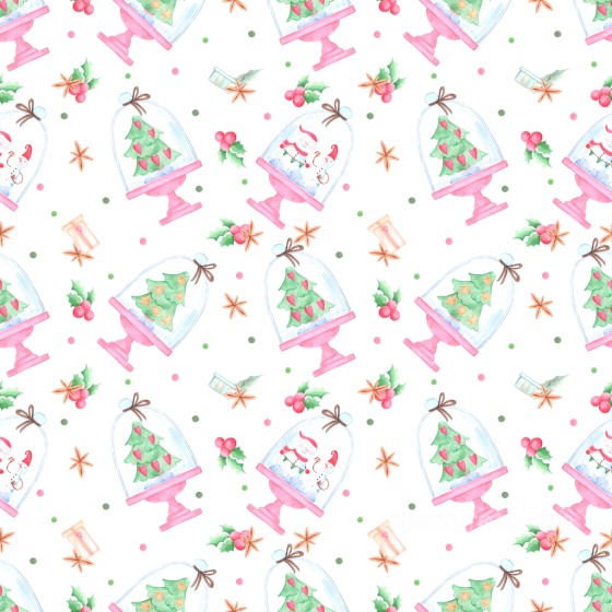 All Christmas Digital paper Texture of Festive Watercolor Christmas Digital Paper Pattern All Christmas Digital paper texture preview