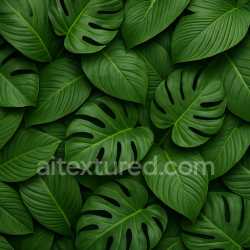 seamless Natural Tropical Leaves Texture Seamless texture 8k free download PBR