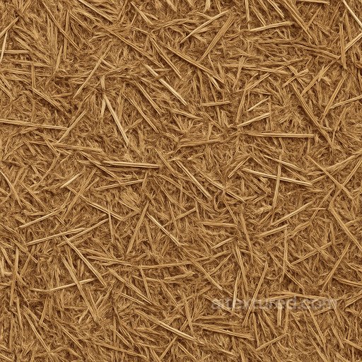 Old Barn Straw Seamless Texture seamless Hay-straw PBR texture