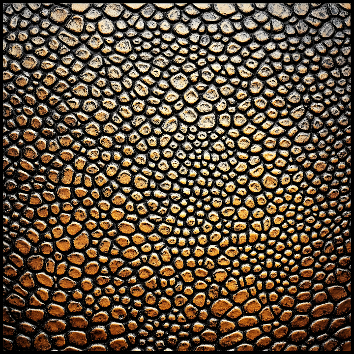 Reptilian Skin Featuring Detailed Scaled Surface and Realistic Tonal Va… seamless PBR texture preview