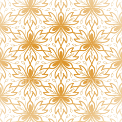 seamless Seamless 3D PBR Texture with Elegant White and Gold Ornate Floral Pattern texture 8k free download PBR