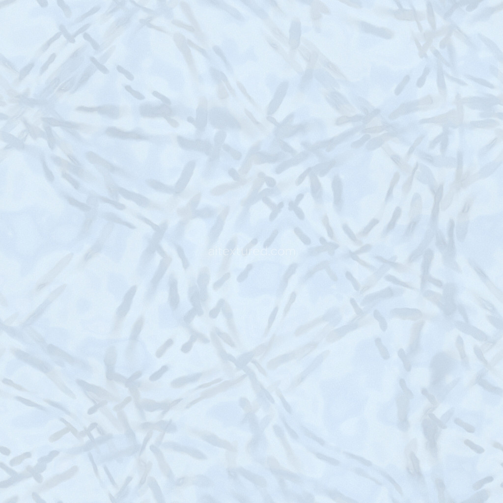 Seamless snow PBR texture with detailed surface patterns
