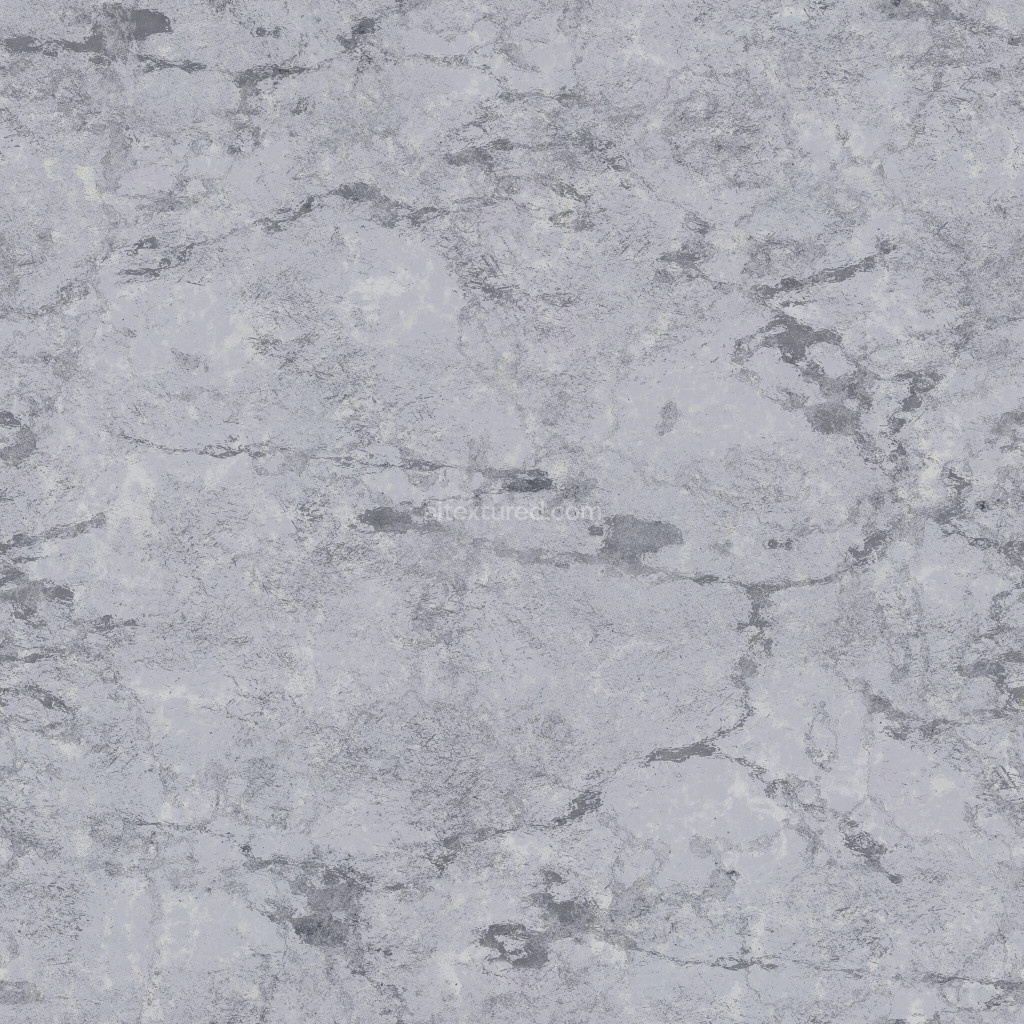 Seamless PBR marble texture with elegant grey pattern