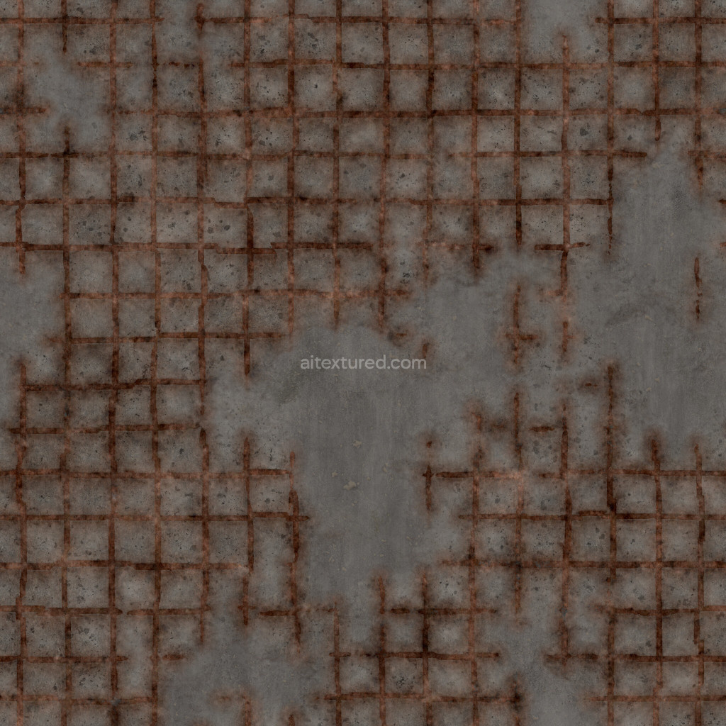 Seamless concrete texture with a rough surface pattern
